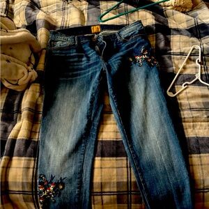 Driftwood Jeans with floral print